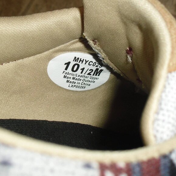 Twisted X Hooey Loper Mens Shoes Sz. 10.5 Aztec Southwestern Style